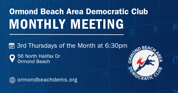 Ormond Beach Democratic Club Meeting