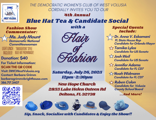 Democratic Women's Club Blue Hat Tea & Social